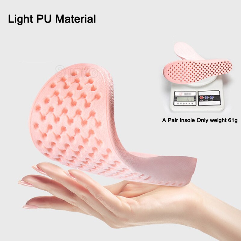 Sunvo onzichtbare verhoogde inlegzolen voor schoenen dames heren zachte ademende deodorant verhoogde inlegzool inlegzool schoenkussentjes