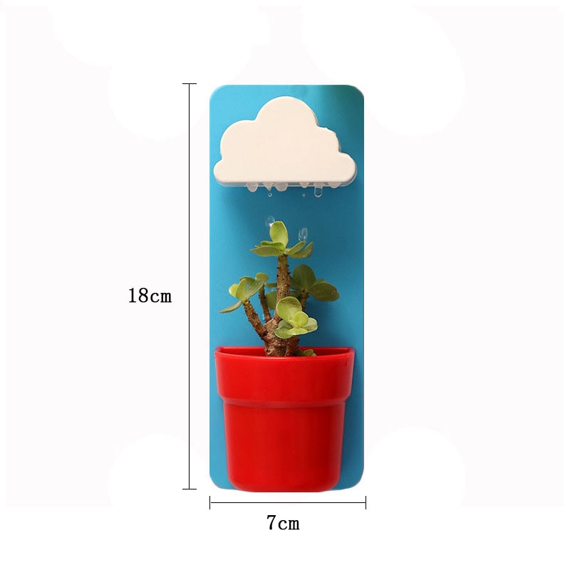 Modern Home Wall Hanging Flower Pot Round Shape Hydroponics Chlorophytum Plant Potted Garden wall-mounted Flower Pots