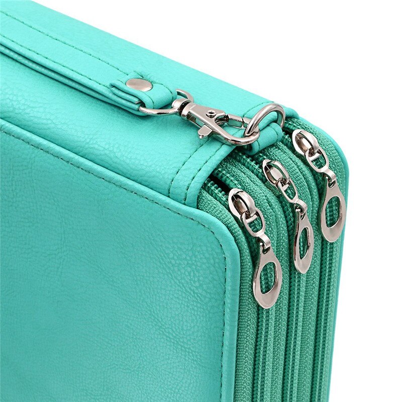 Stort 120 hullers skolepenalhus til pige straffetaske sød kawaii penalhus stor kapacitet patronæske opbevaring brevpapirsæt