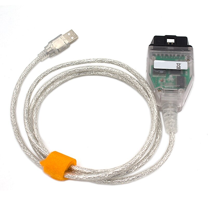 1set pour Bmw-Inpa / Ediabas-K + Dcan Permet Pleine Diagnosic Câble & 4 Pièces 14mm Acier Voiture Quatre Roues Alignement Boulons de Carrossage