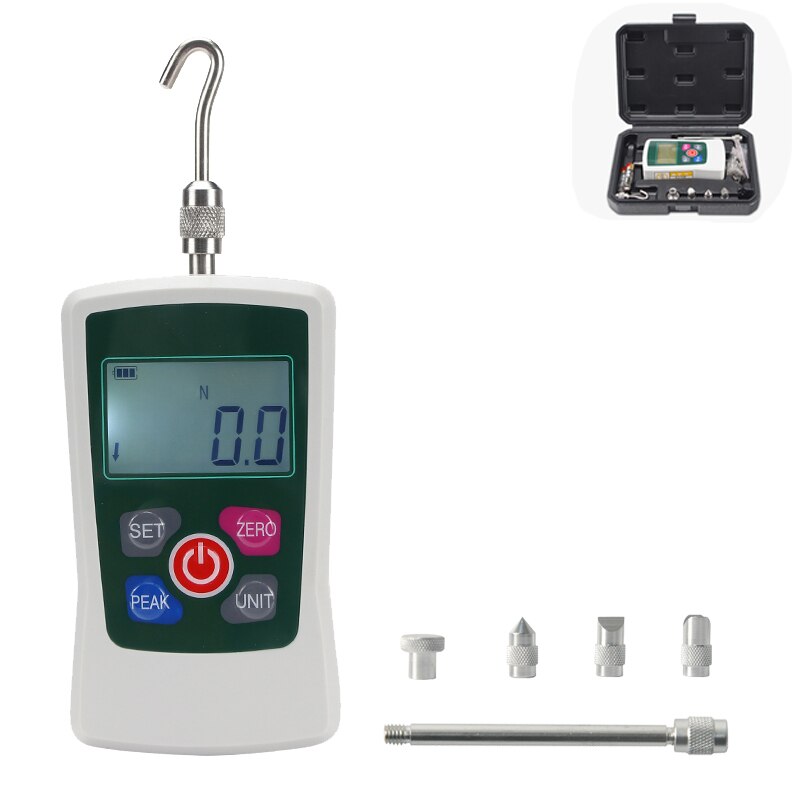 500N 110lb Digital Force Gauge Push Pull Meter Force Measuring Instrument 10n 50n