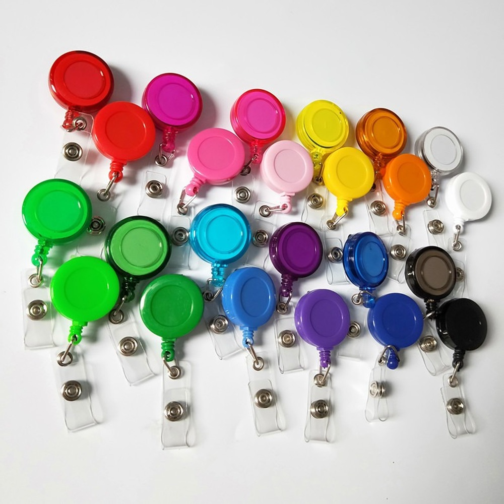 Intrekbare badgehaspel Medische werknemer Werkkaart Clip Arts Verpleegkundige ID Naamkaart Display Tag Personeelskaart Badgehouder Accessoires