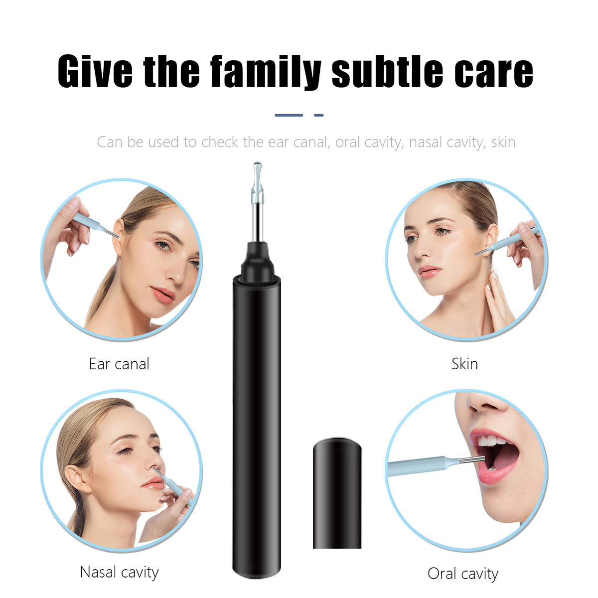 Ear Endoscope USB WIFI Smart Visual Earpick Handheld Earwax Remover Tool Multifunction For iOS Android Phone Tablet Ear Stick