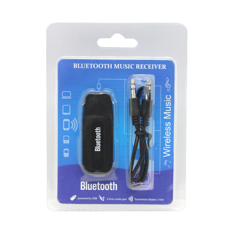 USB Bluetooth 4.0 Audio Transmitter For TV PC Driver-Free USB Audio Dongle Transmitter 3.5MM 3.5 Jack AUX Wireless Adapter
