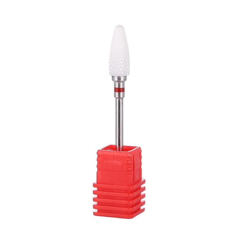 Nail Cone Tip Ceramic Drill Bits Electric Manicure Drills Sander Tools Manicure Pedicure Grinding Head Sander Tool: 07
