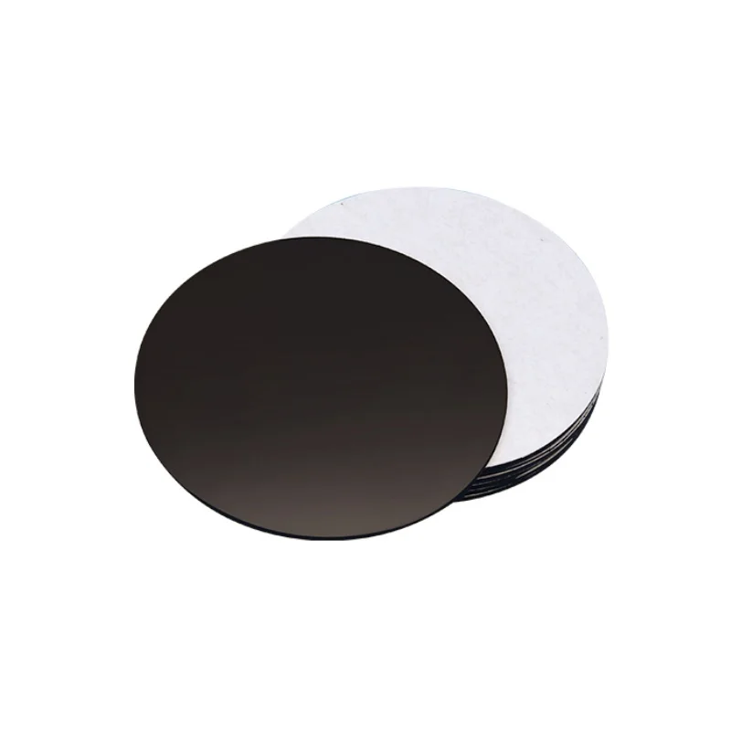 Magnetische Vellen 20/25/30/35 Ronde Magneet Stippen Zelfklevende Schijfmagneten Ronde Rubber Zachte Magnetische Vel DIY Craft Koelkast Decor