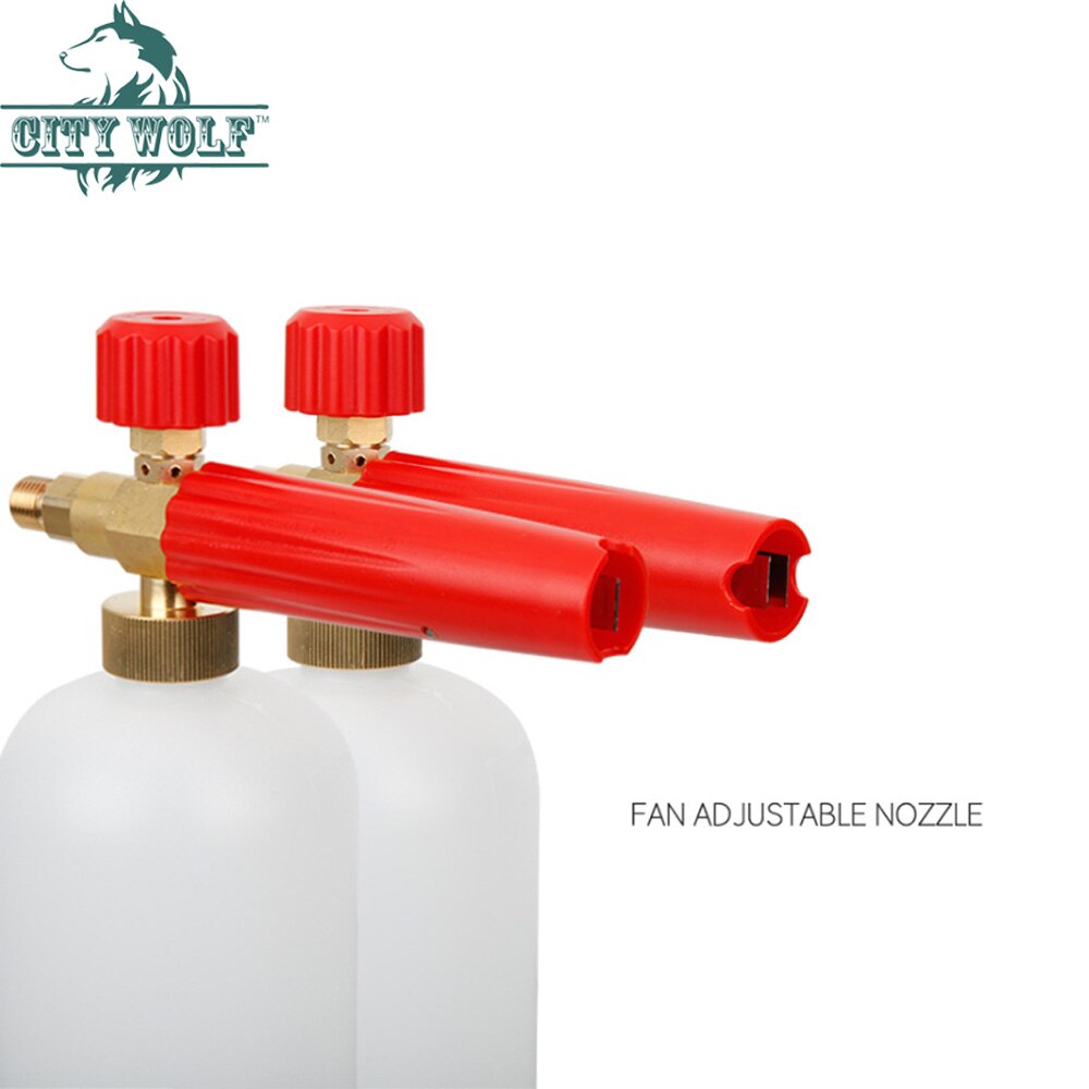 High pressure washer snow foam lance deck foam karcher K series carfloor wall cleaning accessory city wolf