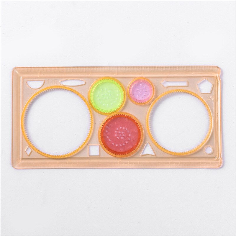 Geometric Ruler For Students Math Drawing Plastic Multifunctional Drawing Ruler Drawing Drafting Tools Learning Painting Tools