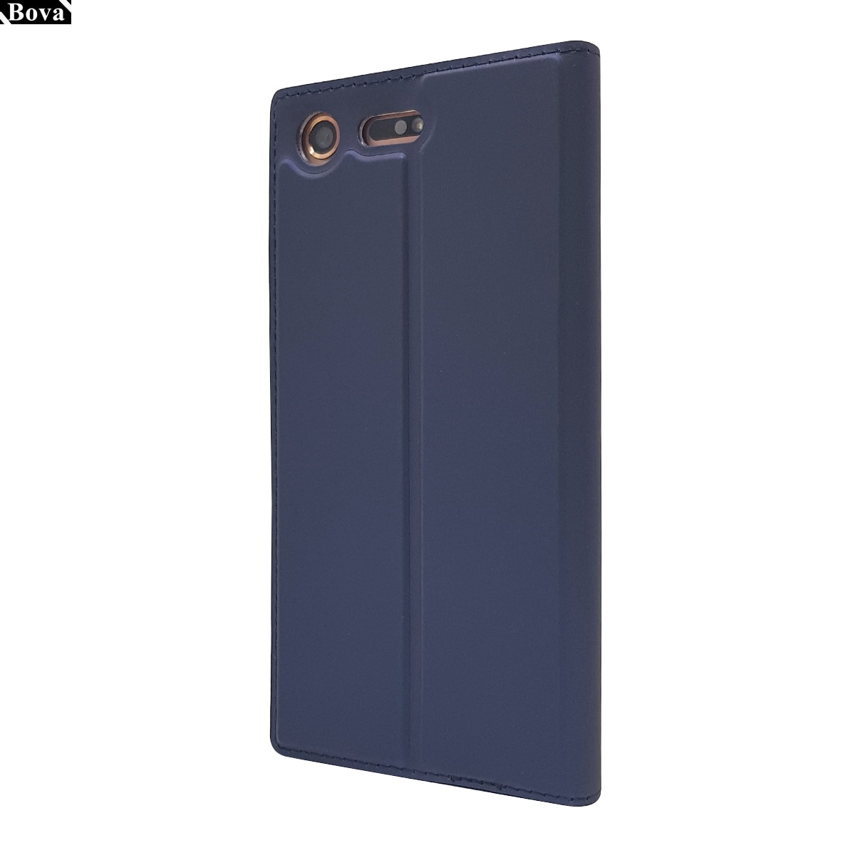 Lommebokveske til sony xperia xz premium flip cover telefon etui magnetisk adsorpsjon super tynn matt touch