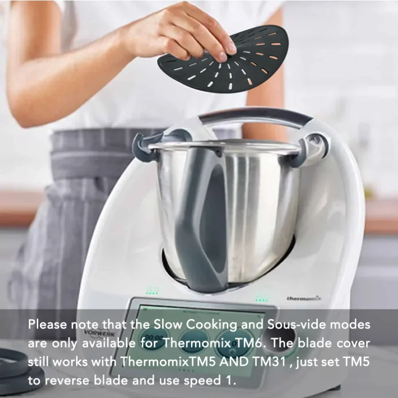Couvercle de lame pour Thermomix Bimby Tm5 Tm6 Tm31, accessoires de cuisine, Gadgets, mélange des aliments, couvercle de protection pour outil de cuisine