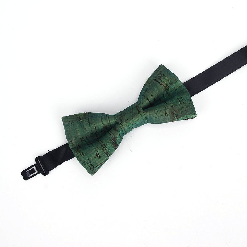 Brnad Neue freundlicher Kork Holz Bogen Krawatten freundlicher Neuheit Handarbeit Solide Krawatte für freundlicher Hochzeit Party verrotten Holz bowtie