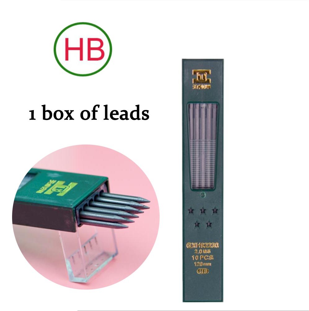 Full Metal 2.0mm Mechanical Drafting Drawing Pencil For Artist School And Office Stationeries