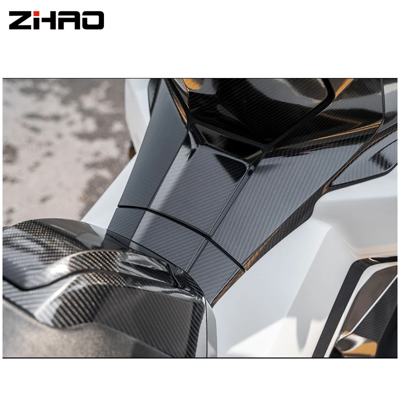 Autocollant en carbone pour moto et Scooter X ADV 750 Xadv 750, autocollant de protection pour tampon de réservoir de moto –