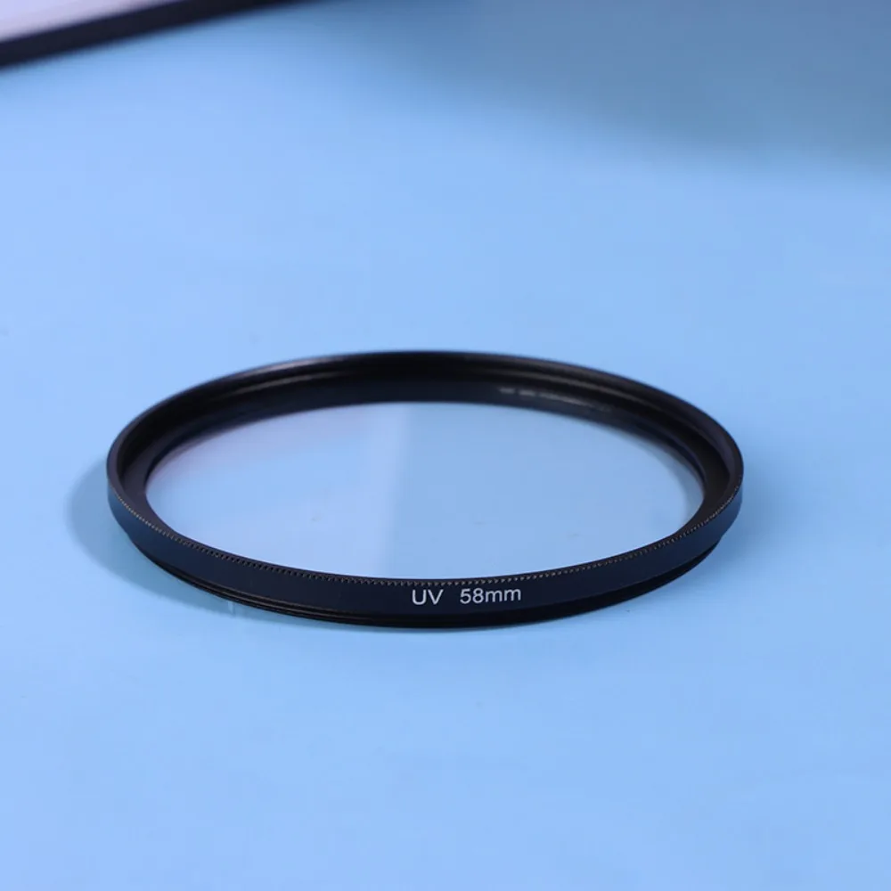 1Pcs 37/40.5/43/46/49/52/55/58/62/67/72/77/82mm Camera Lens Universal UV Digital Filter Glass Lens Protector: Peach Blossom