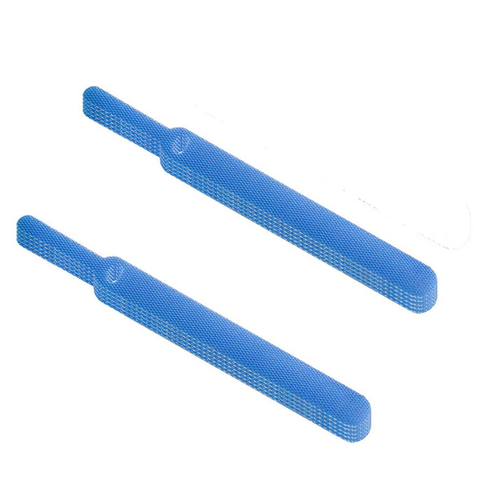 10/20PCS USB Cable Management Charging Cable Organizer PC Cable Winder Straps Earphone Cable Tie Hook Loop Desk Cable Bundle: 10Pcs Blue