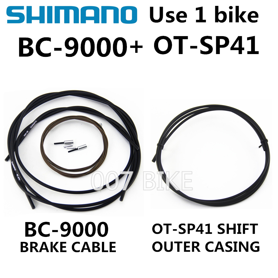 Shimano ULTEGRA R8000 105 5800 4700 BC-9000 OT SP41 Road Brake Cable SLR-Polymer Brake-Inner Cable Outer Casing