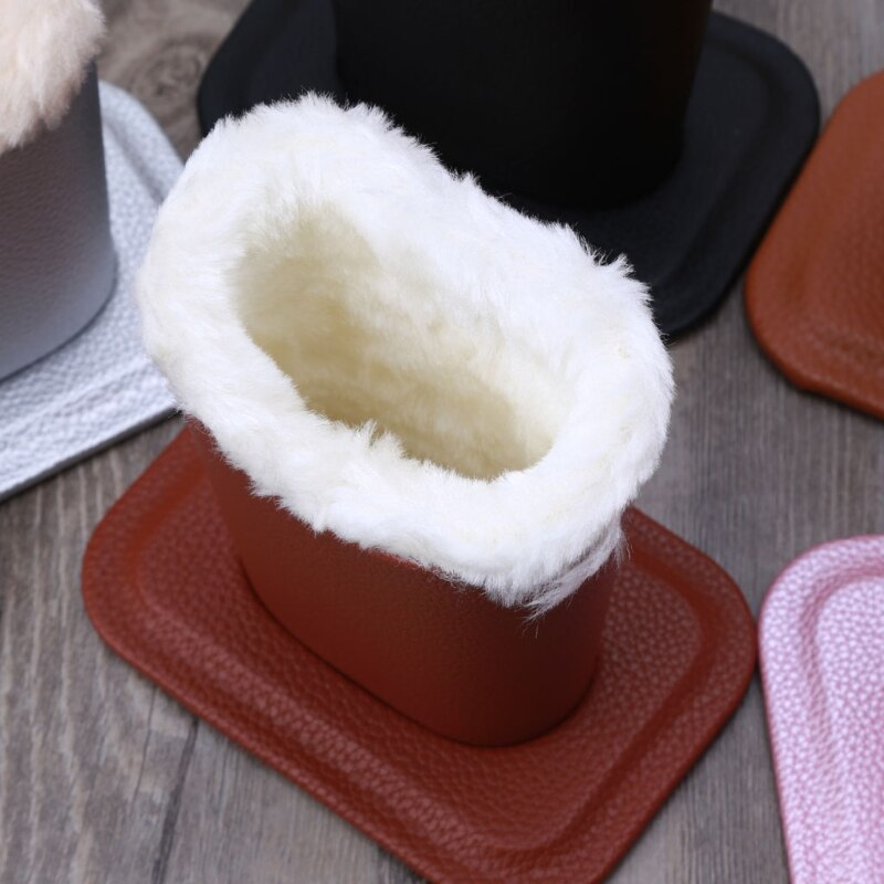 1 Pc PU Leather Eyeglass Holders Sunglass Stands with Soft Plush Lining Eyeglass Holder Stands Safe Plush Lined Glasses Case