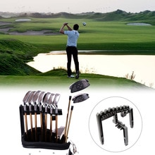 Golf Club Storage Holder For 9 Rods High Capacity Iron Club Holder Stacker Rack Organizer Fits Most Golf Bags Made Up By 3 Parts