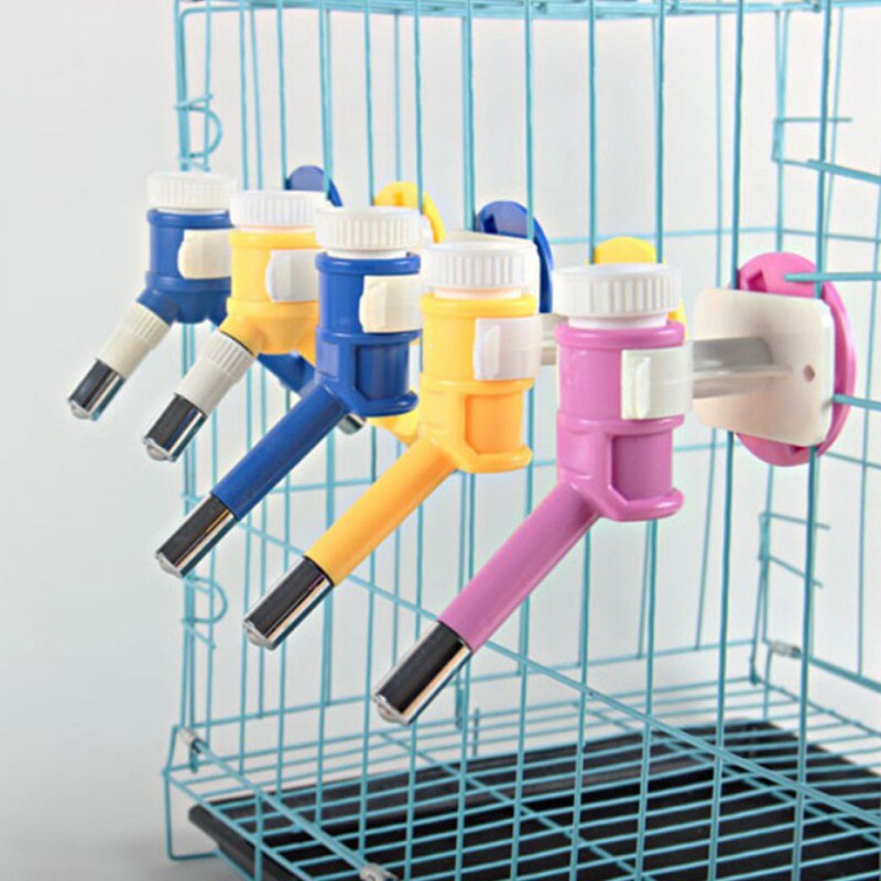 500/1000 ML para mascotas alimentador automático de agua potable comederos para cachorro de perro gato mascota jaula colgante de