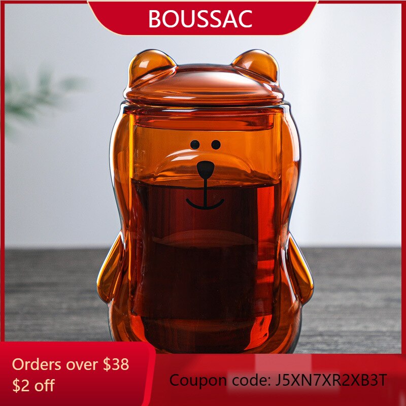 Double-layer Glass Heat-resistant Transparent Water Cup Thermal Insulation High Borosilicate Wine Glass Hotel Drinkware