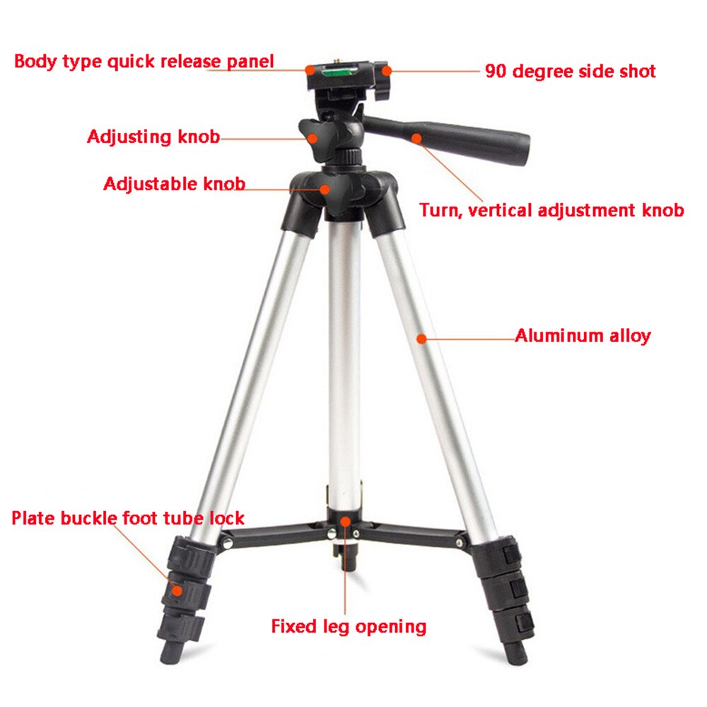 Fishing light binoculars camera aluminum alloy tripod