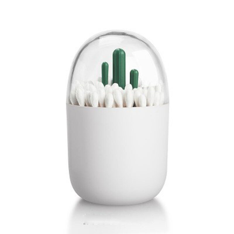 Hometree 1pc bord dekorere gennemsigtig plante/dyr tandstikker opbevaringsbokse vatpinde boks støv tandstikker boks opbevaring tank  h105