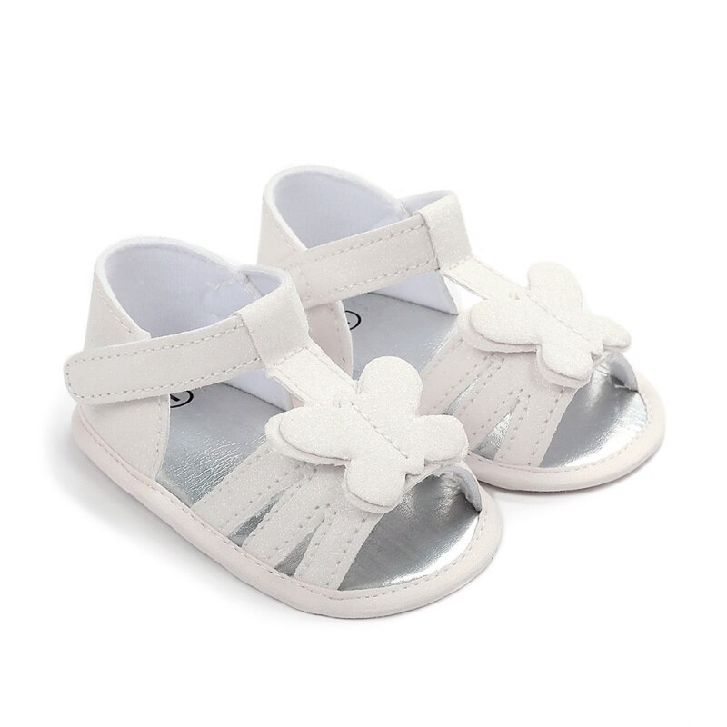 Children Summer 0-18M Newborn Infant Baby Girl Princess Floral Sandals Sneakers Toddler Soft Crib Walkers Shoes