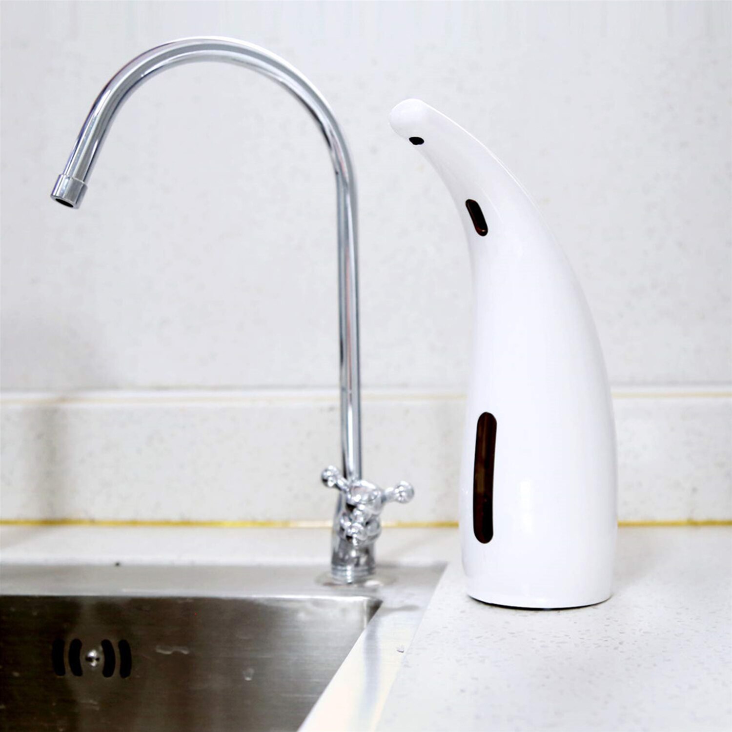 automatic soap dispenser touchless sensor Infrared Hand-free Touchless Soap Dispenser Auto Hand Soap Dispenser Bathroom Kitchen
