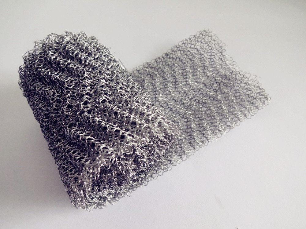 1 st 4-500 Mesh 100x50 cm 304 Roestvrij Staal Geweven Gaas Food Grade Tool Filter netto Metalen Front Reparatie Fix Mesh(6Mesh 3.8mm