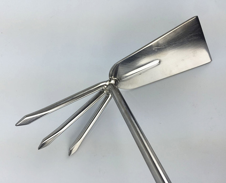 Small Hand Digger and Hoe Combo,wooden Handle,