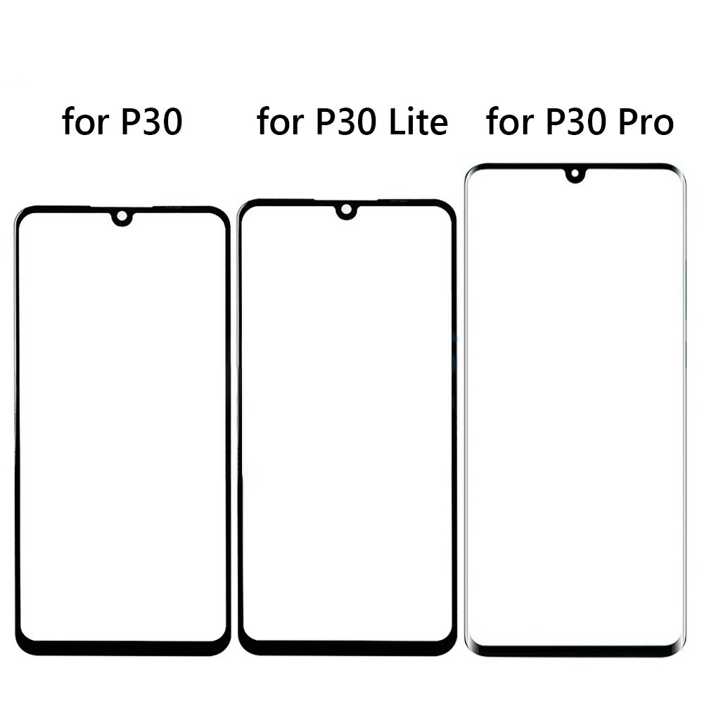 Front Glass Screen Kit Replacement Front Outer Glass Screen Lens Repair Kit for Huawei P30 Lite Pro