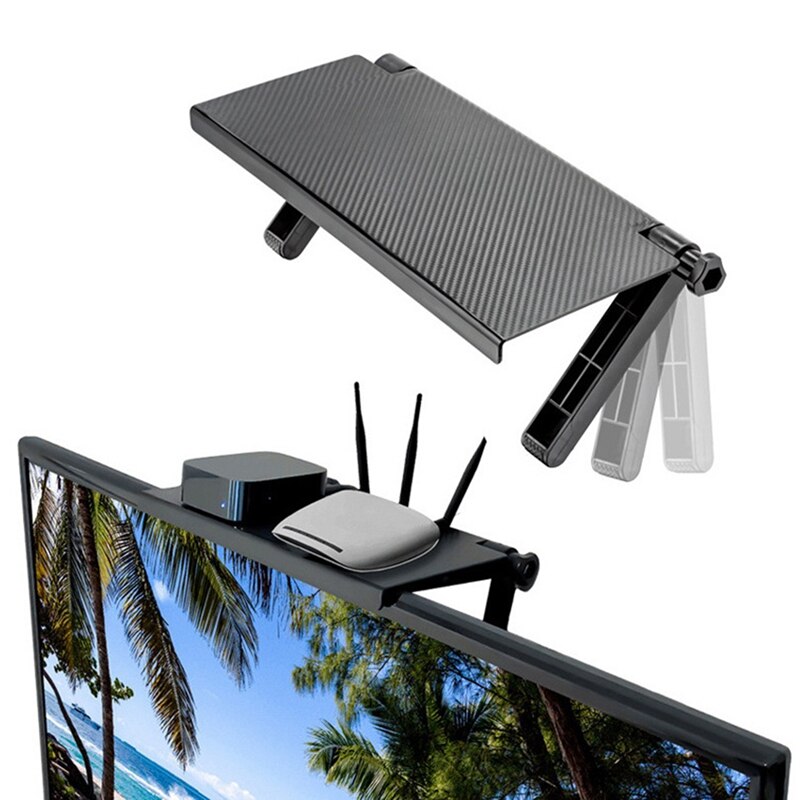 Router Storage Box Computer TV Screen Stand Display Stand Wireless Router Set-Top Box Stand Home Computer Screen Stand