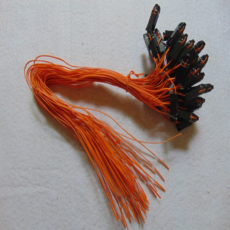 Fil de cuivre pour scène DMX, 12 pistes, télécommande étanche MHZ, effets spéciaux, feux d'artifice, équipement de mariage, interrupteur sans fil, 433: 50cm 100pcs