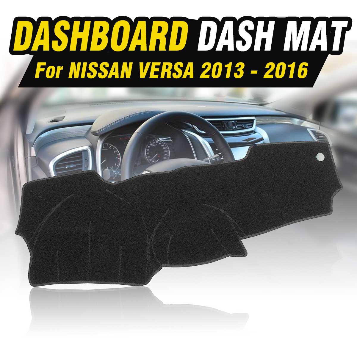 Auto Dashboard Tapijt Dash Mat Dashmat Zonnescherm Cover Pad Voor Nissan Versa