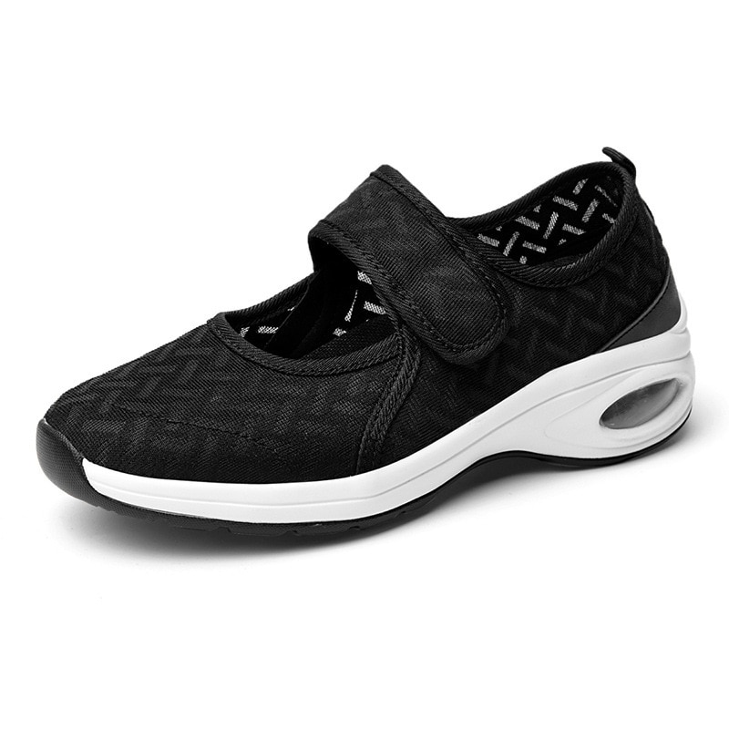 WX5 chaussures d'été décontracté chaussures de sport femmes chaussures simples grande taille en maille légère chaussures dentelle maille sable chaussures chaussures de danse carrée