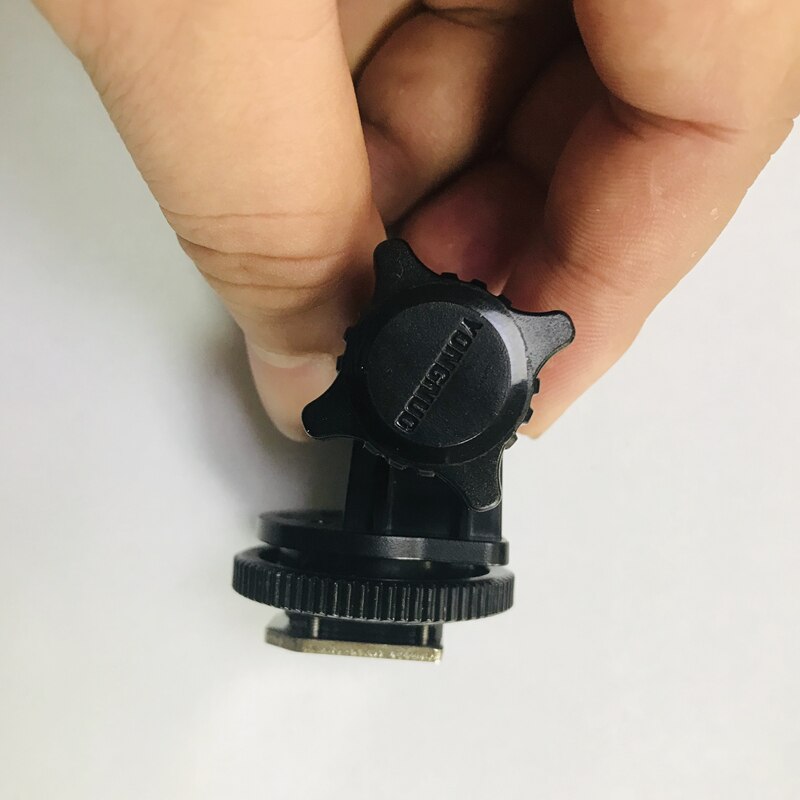 Yongnuo  yn160s yn300 iii  yn300 air ii universal led fotolampe fod metal sko base adapter