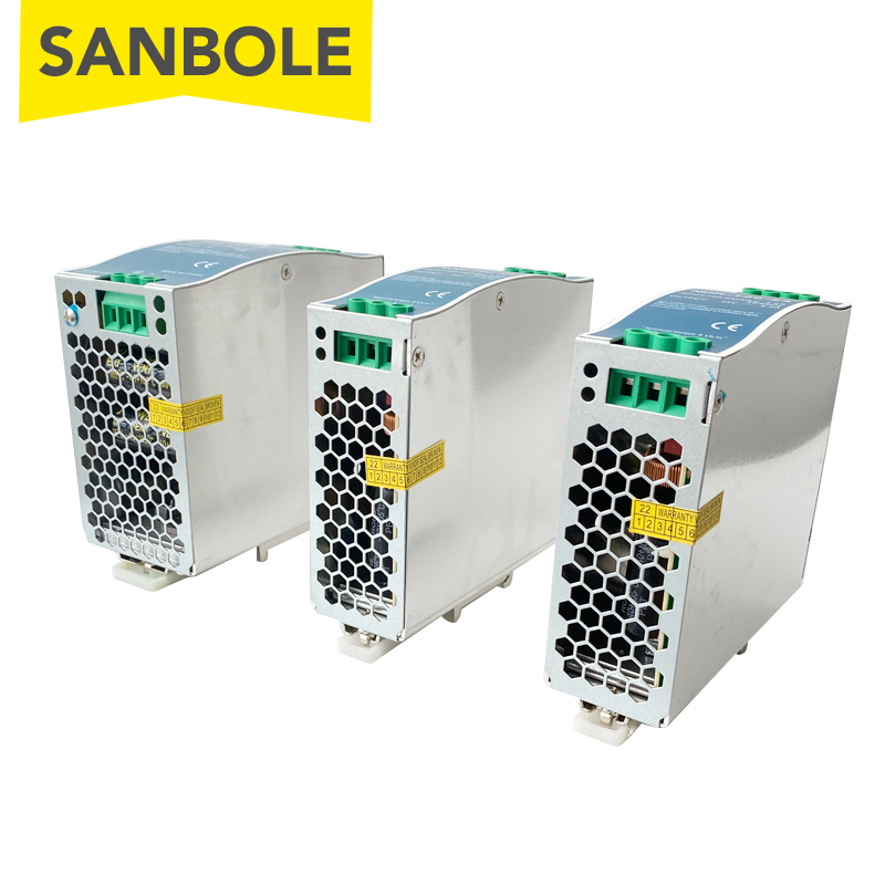 Ndr -120w 75/150/240w 5v ~ 24v switchläge nätaggregat ac dc för elektrisk utrustning ultratunn din-skena fabrik