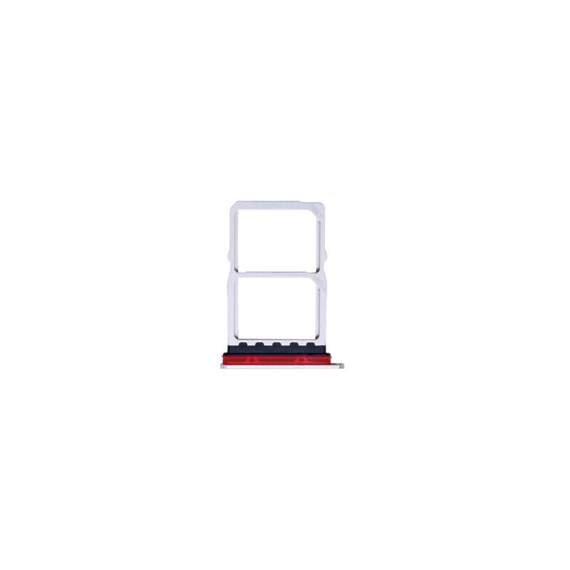 10/Stck Sim Tablett Halfter Für Huawei P30 ELE-L29 L09 L04 Sim Karte Tablett Halfter Slot Anschluss Container Ersatz: läuten Weiß