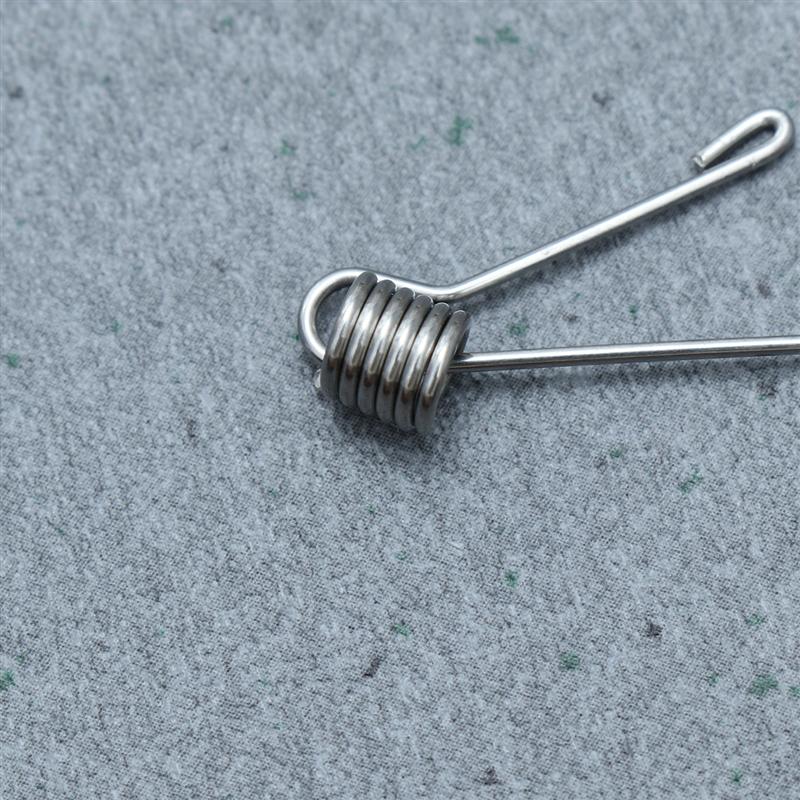 Rvs Voet Keten Voor Vogels Papegaaien Voet Keten Actieve Anti-Off Voet Enkelband Voor Vogels Valkparkieten (Size s-XL, zilver)