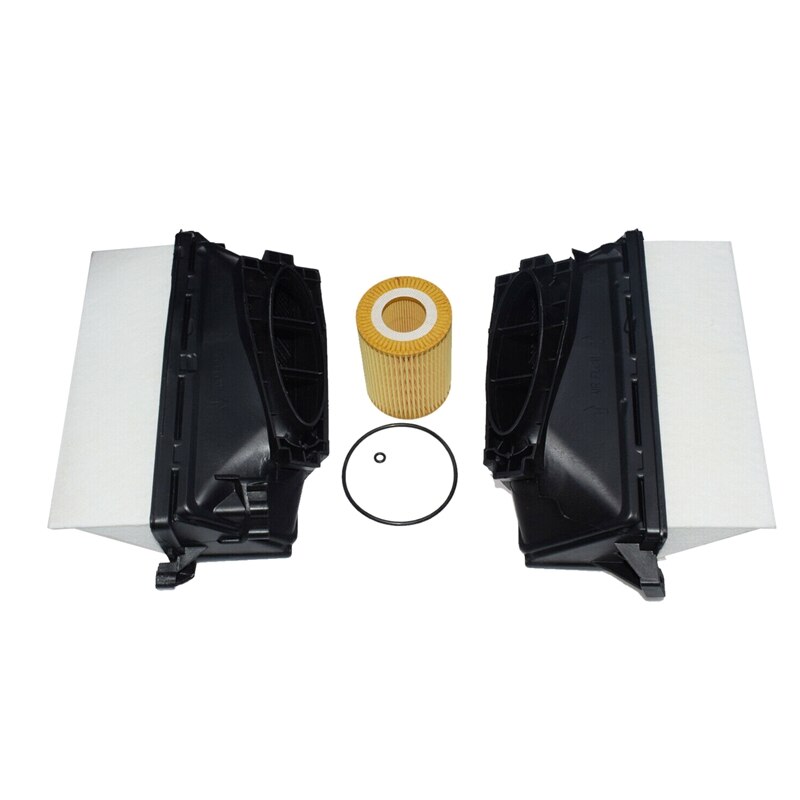 kit filtro aria e olio motore auto per Mercedes Benz W164 W166 W211 W212 6420940000 6421800009: Default Title