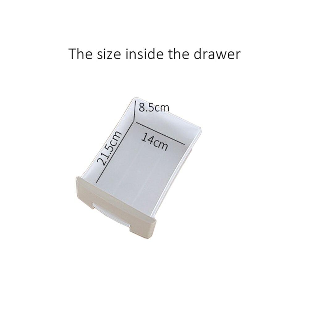 3 Layers Drawer Storage Cabinet Makeup Storage Cabinet Desktop Storage Cabinet Desk File Finishing Box Storage Box For Office