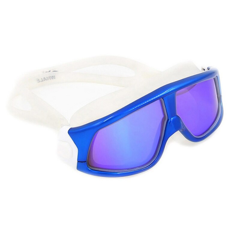 Sport Diving Glasses Swimming Big Frame Goggles Waterproof Soft Silicone Eyewear: 11
