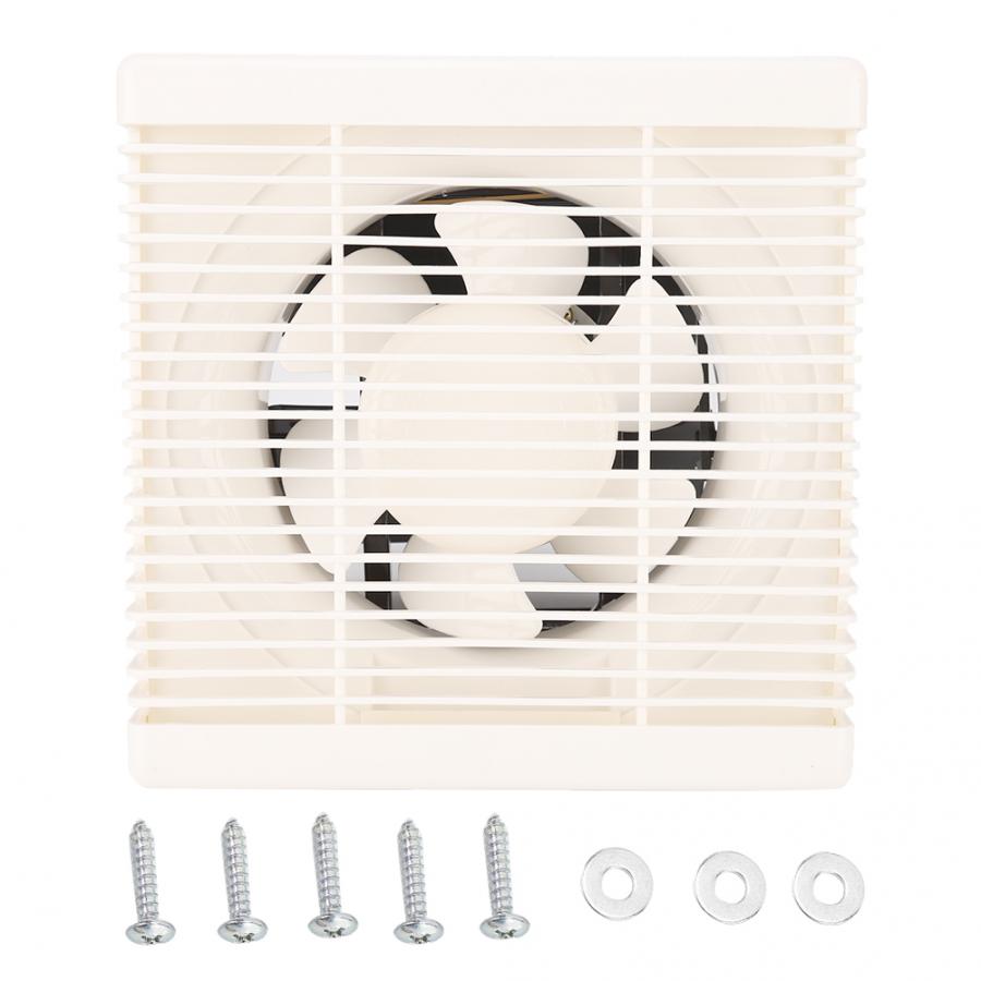 220V Wall Mounted Exhaust Fan Noiseless Kitchen Bathroom Ventilating System wall fan exhaust fan