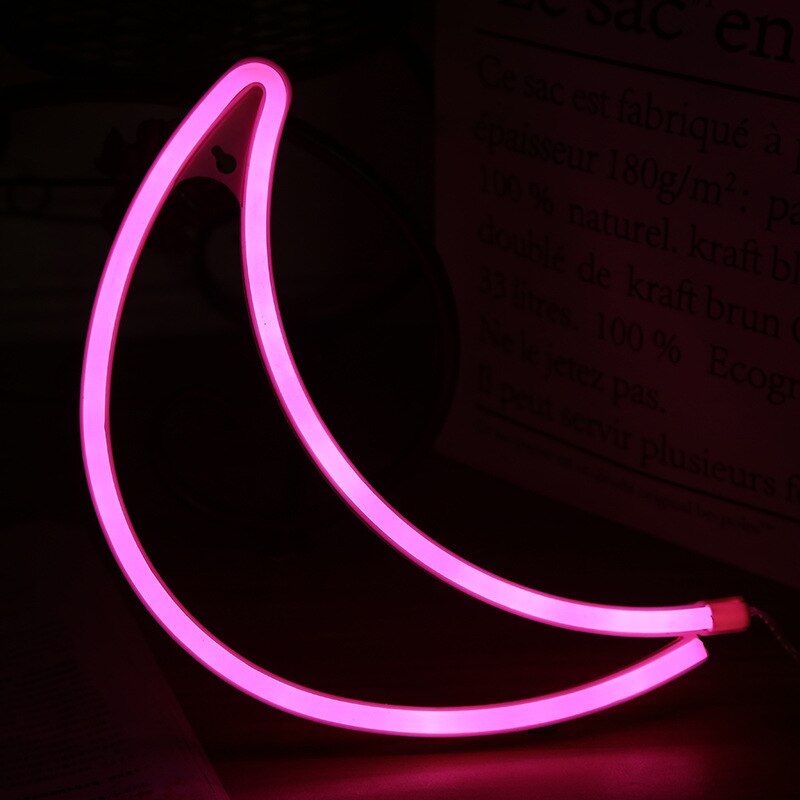 Neonvalo juhlaseinään ripustettava led valokyltti näyteikkunaan taide seinä sisustus baari pubi koti värikäs neonlamppu usb powered: Tyyli 8