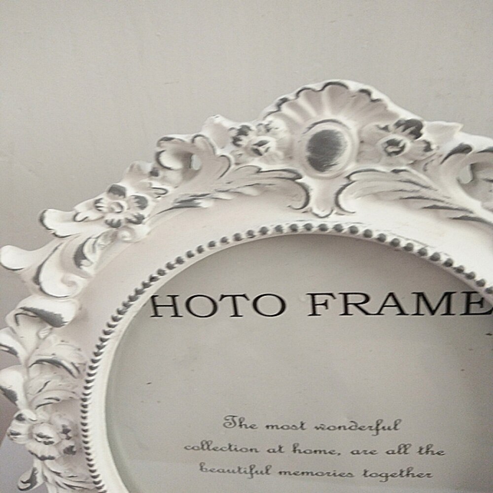 Resin Crafts Rose Flower Photo Frames European Nordic Ornaments Phase Frame Home Decoration