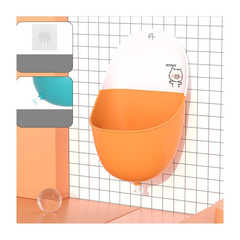 Draagbare Baby Wc Urinoir Jongens Baby Peuter Muur Gemonteerde Haak Kids Pot Draagbare Training Wc Potje Trainer: 1