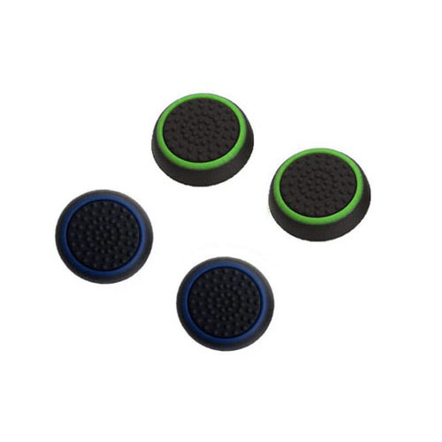 Cubierta de palanca de pulgar, cubierta de Joystick para Sony PlayStation Dualshock 3/4 PS3 PS4 Slim Pro Xbox One 360, controlador de Switch Pro: Green Blue