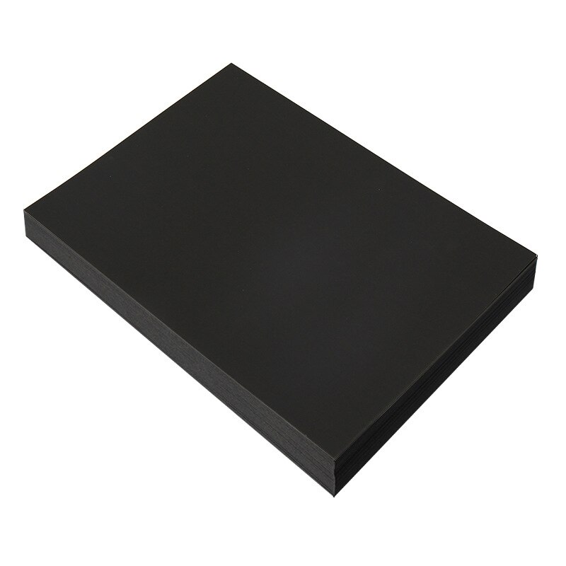 Lot de 50 papiers Kraft noir A4, carton épais pour la fabrication de cartes bricolage 70g 80g 100g 110g 150g 180g 220g