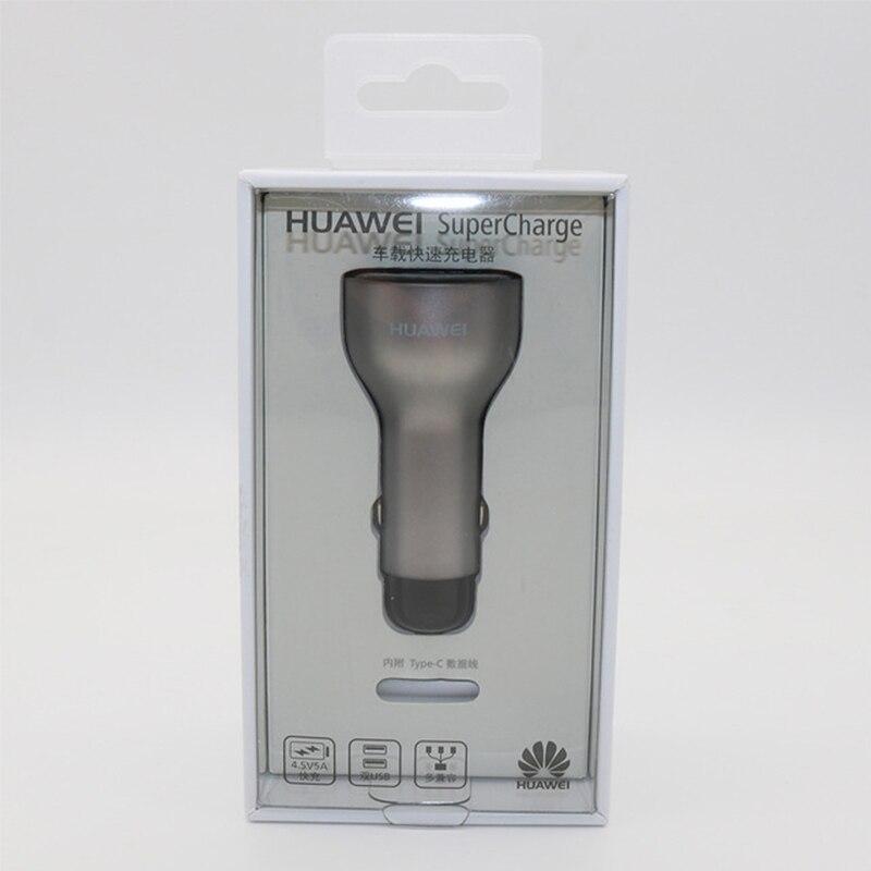 Huawei Supercharge Car Charger Metal FCP Fast Charge for Huawei P30 P20 P10 P9 Plus Mate 30 20 10 9 8 Pro Lite Honor V20 V10 And