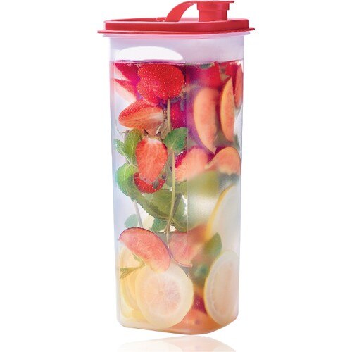 Tupperware Multifunctionele Jug 2 Liter Rood